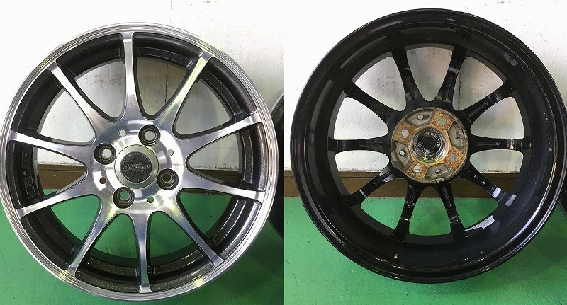 サイズ ホイール 4本 15×7J 5穴 PCD 120◇3691H-P2の通販 by 株式会社